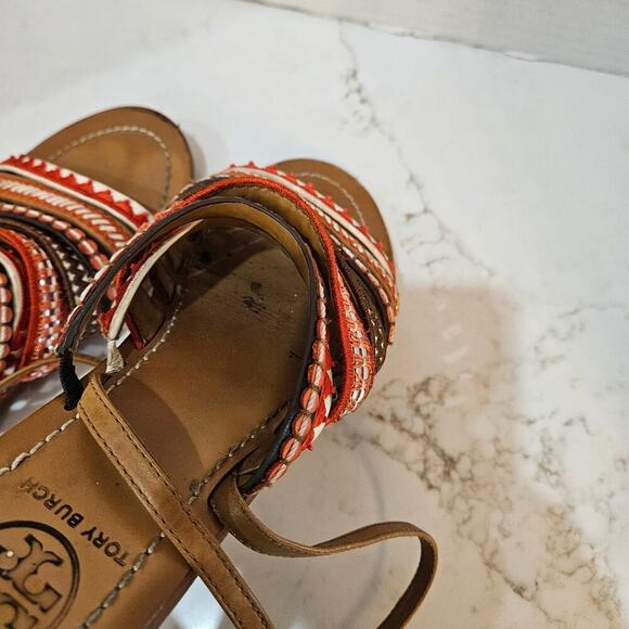 Women's Tori Burch Strappy Size 8.5 - Picture 6 of 9